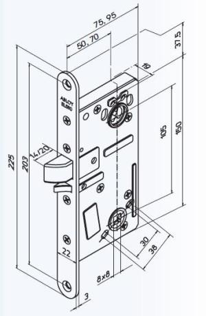 Abloy EL580